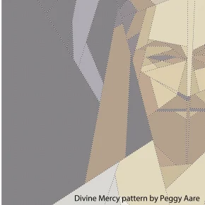 Divine Mercy — Paper-Pieced Wall Hanging Quilt Pattern